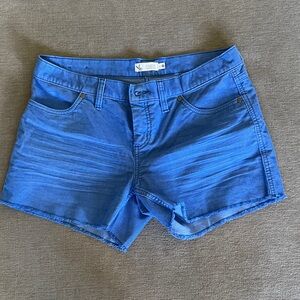 Carve Bright Blue Corduroy Shorts